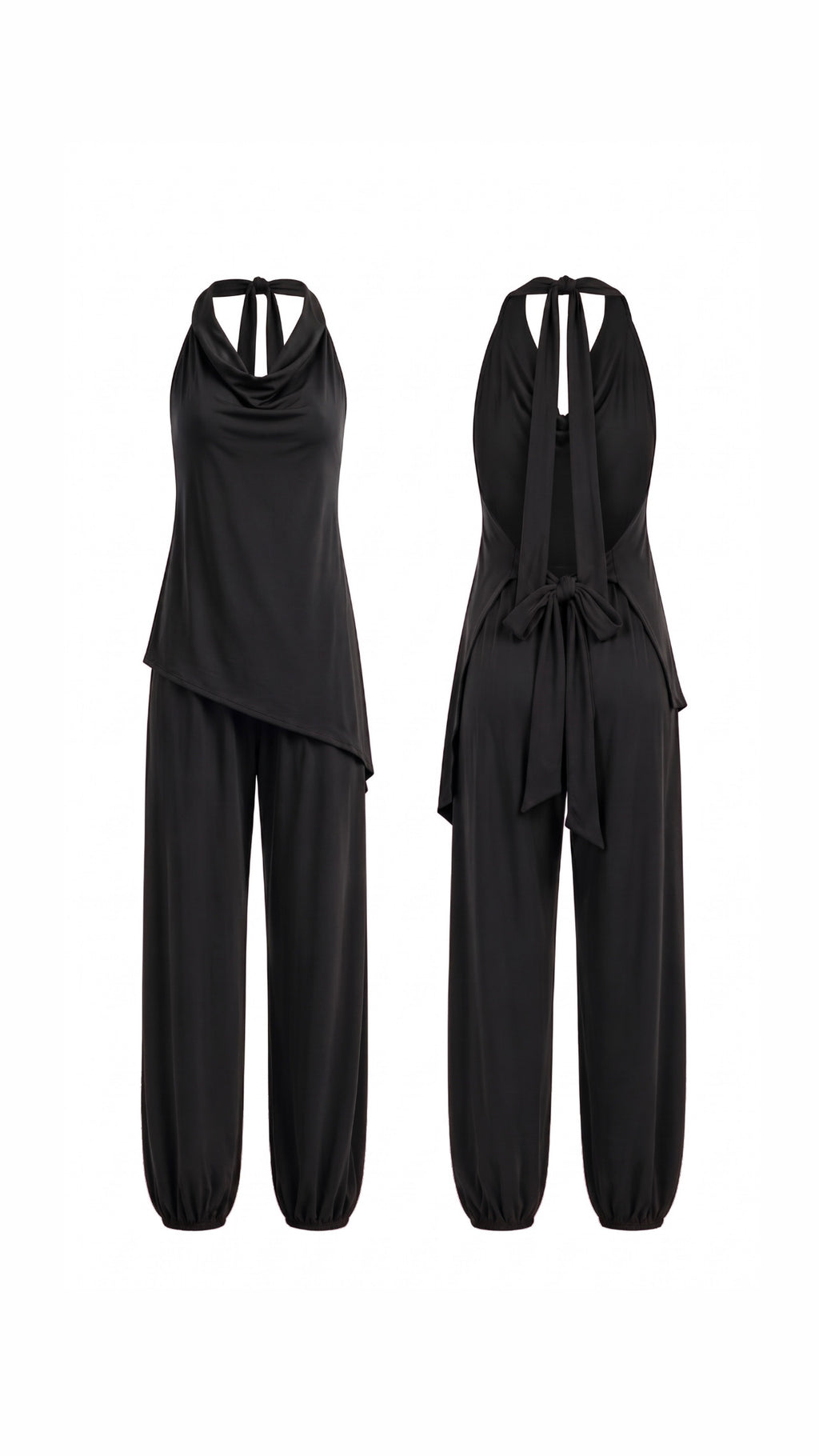 CONJUNTO ALONDRA NEGRO — Detalle de tela