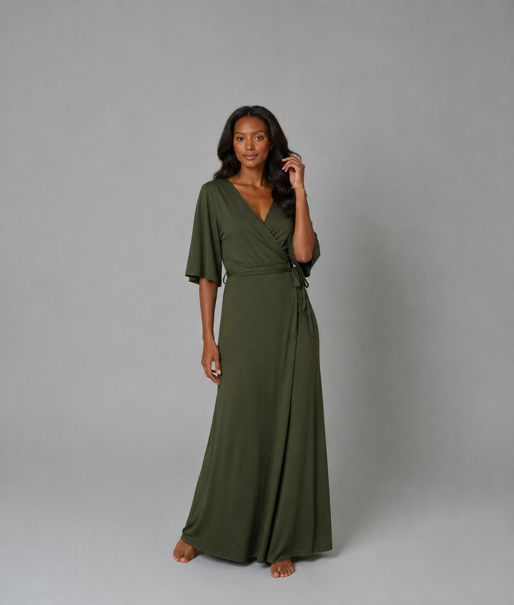 VESTIDO MILENA — slow fashion ALMA Clothing en modal