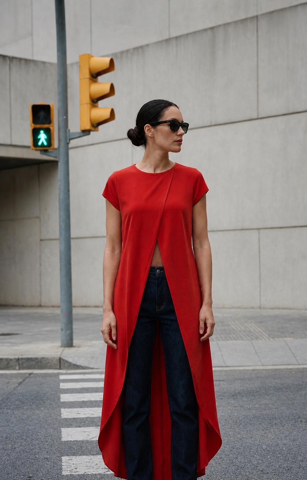 TOP CAMELIA ROJO — Vista principal