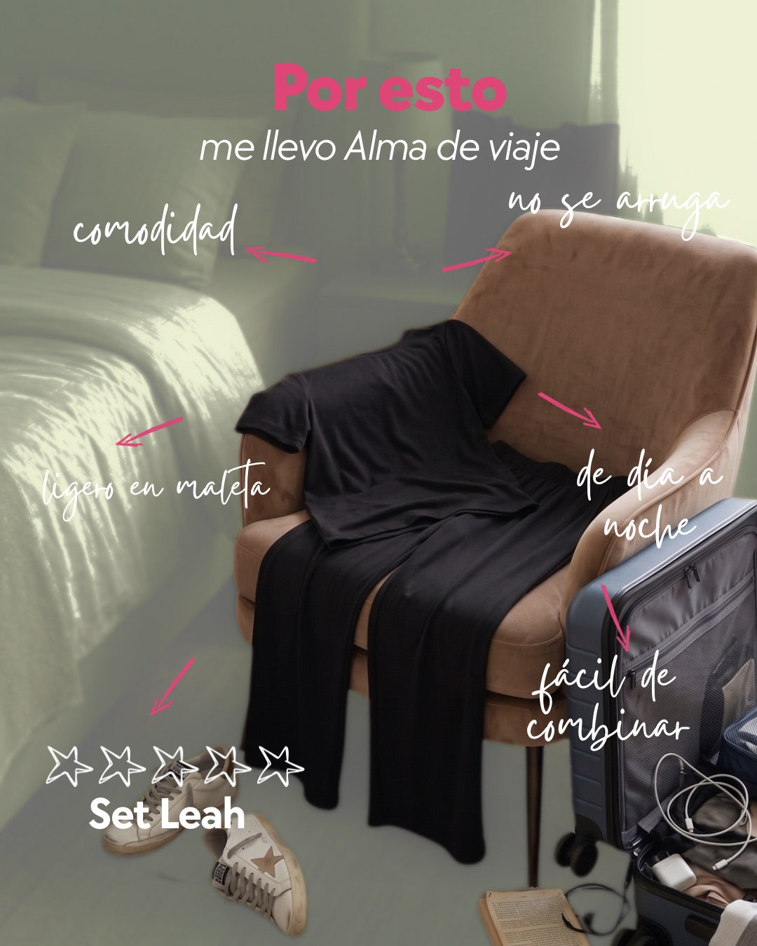 CONJUNTO LEAH — Vista lateral
