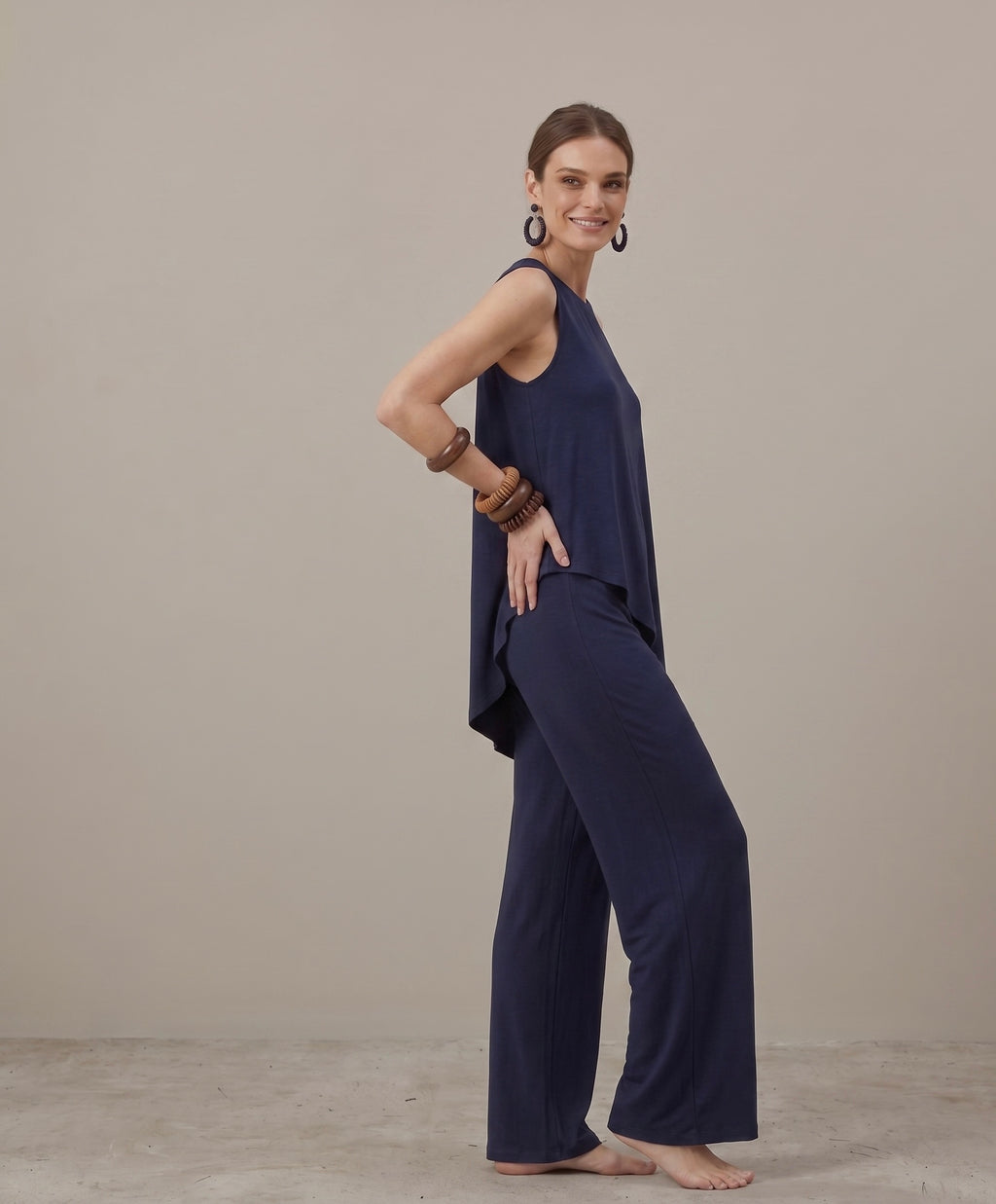 CONJUNTO ROSA — slow fashion ALMA Clothing en modal