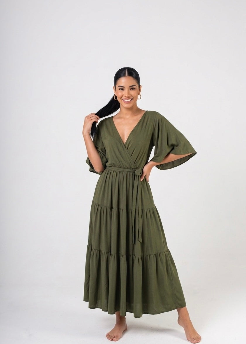 VESTIDO LINA — slow fashion ALMA Clothing en modal