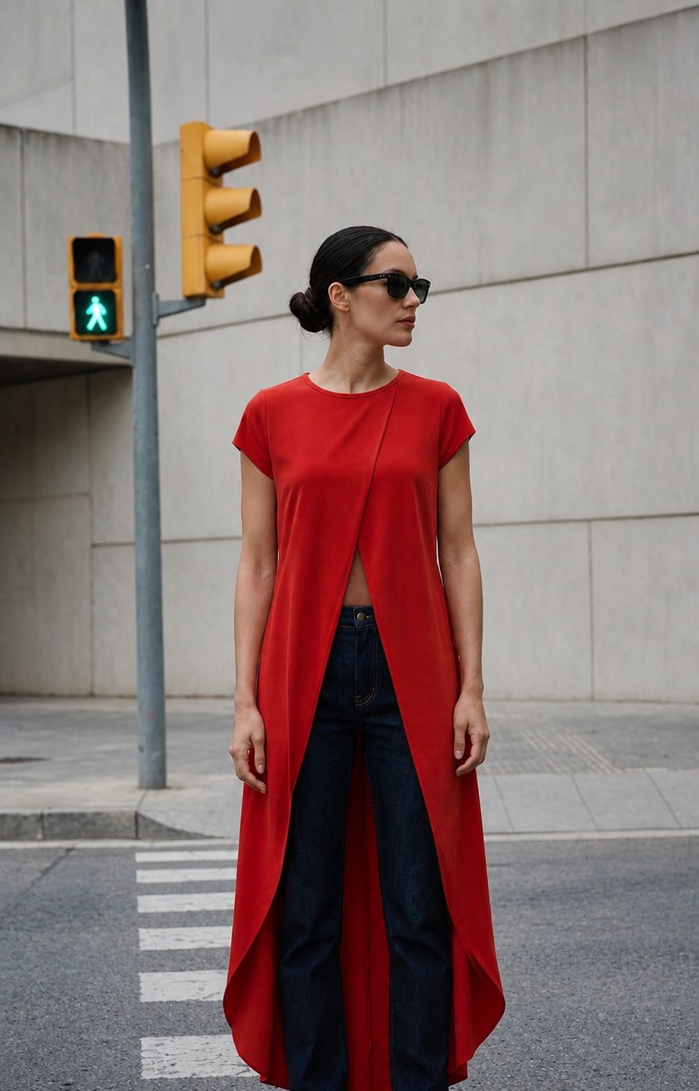 TOP CAMELIA ROJO — Vista principal