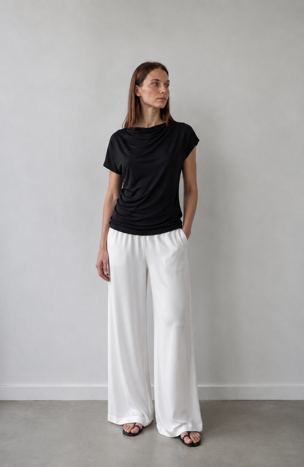 TOP ADI - Blusa statement modal - Vista frontal