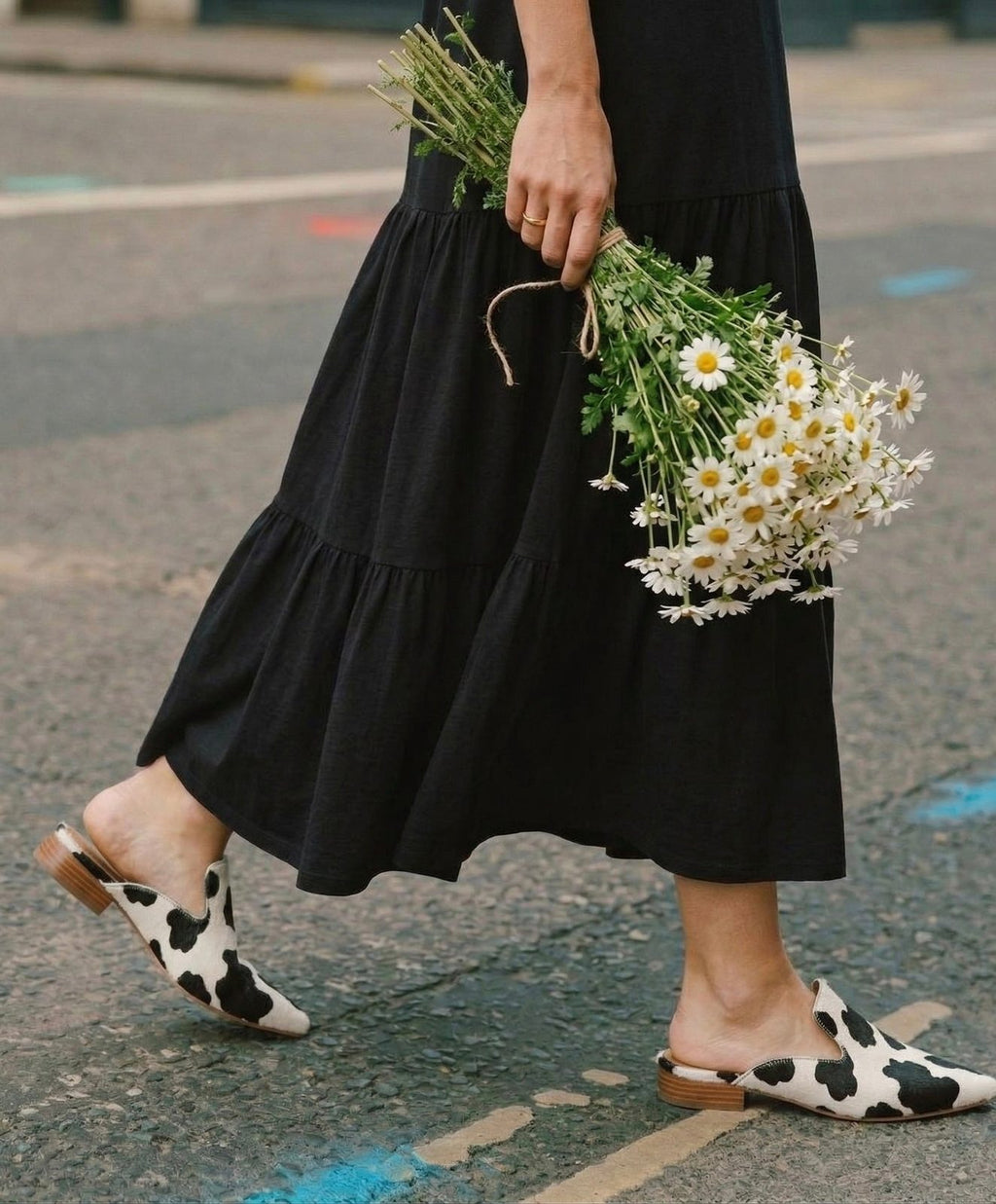 VESTIDO AZALEA — Detalle de tela