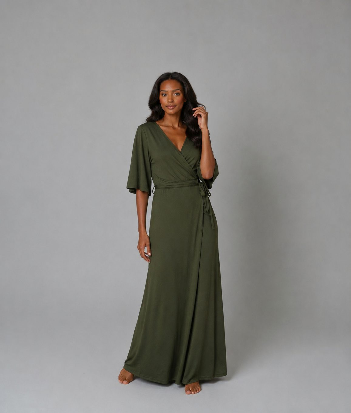 VESTIDO MILENA — slow fashion ALMA Clothing en modal